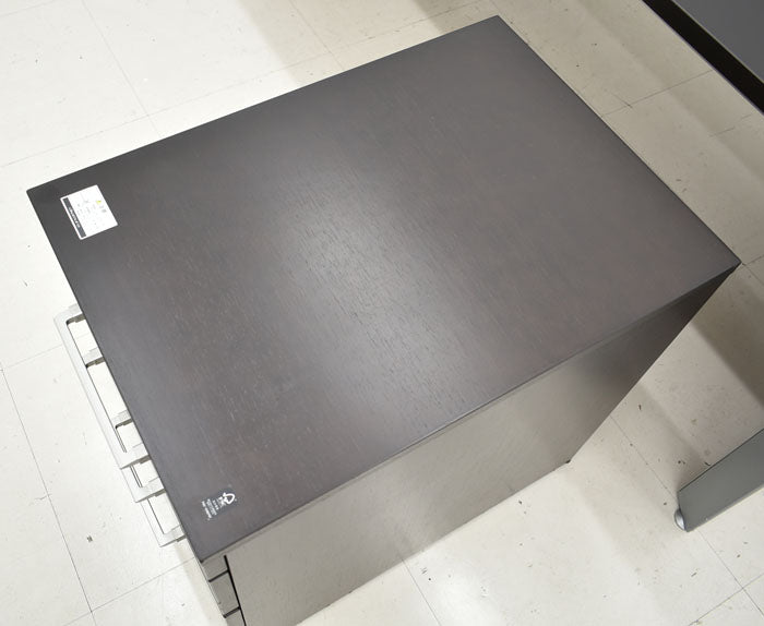【中古】オカムラ EX-F300シリーズ デスク+ワゴン2点セット W1800 2023102301【中古オフィス家具】