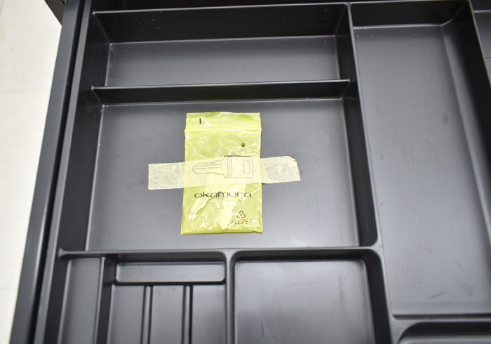 【中古】オカムラ EX-F300シリーズ 3段ワゴン ソフトクロージング機能付 W430 2023102302【中古オフィス家具】