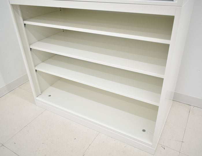 【中古】オカムラ レクトライン クリスタルA4コンビ5段+オープン W900 2023103002【中古オフィス家具】