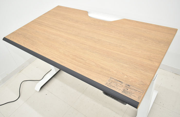 【中古】コクヨ シークエンス 電動昇降デスク ソフトエッジタイプ メモリー機能付 W1150 2023110606【中古オフィス家具】