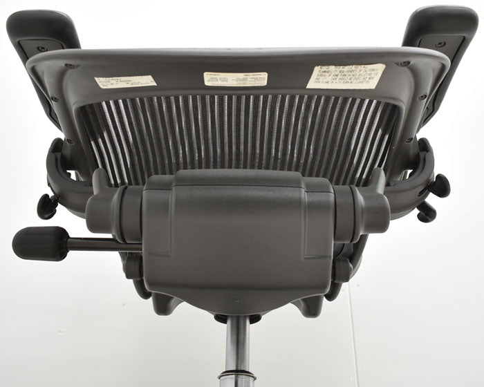 ハーマンミラー Hermanmilller アーロンチェア フル装備 Bサイズ ランバーサポート 2023051103【中古オフィス家具】【中古】