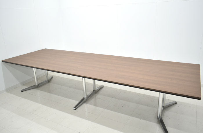 【中古】オカムラ　ラティオII　大型会議テーブル　W3600　2023110902【中古オフィス家具】