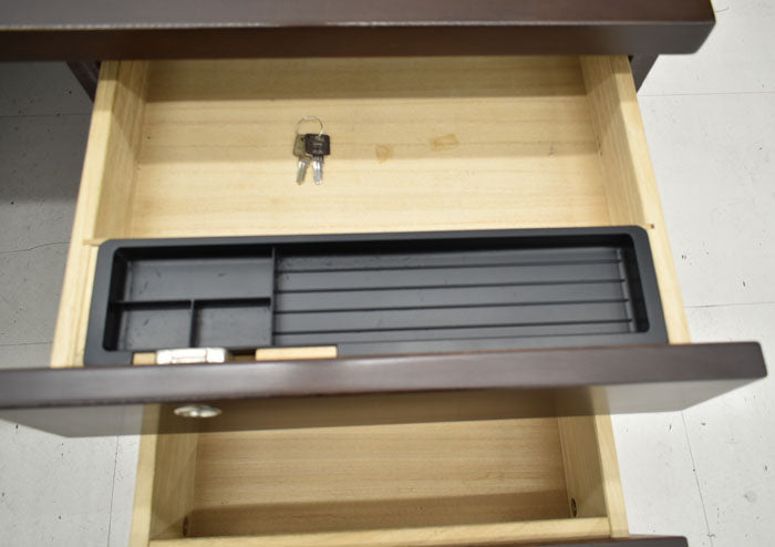 【中古】イトーキ X09シリーズ 役員用両袖デスク W1600 2023121903【中古オフィス家具】