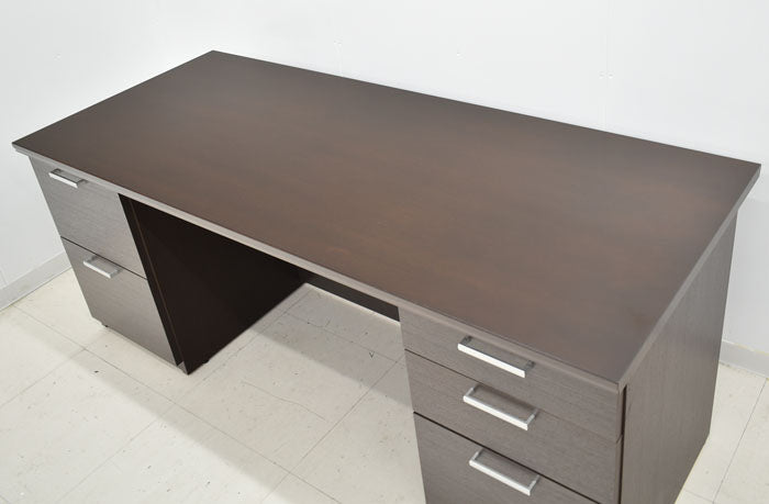 【中古】イトーキ X11シリーズ 役員用両袖デスク W1800 2023122002【中古オフィス家具】