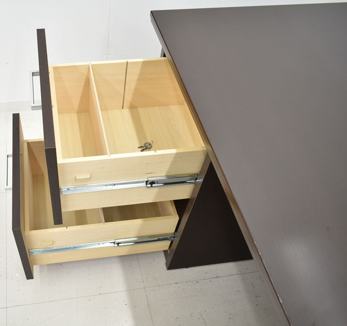 【中古】イトーキ X11シリーズ 役員用両袖デスク W1800 2023122002【中古オフィス家具】