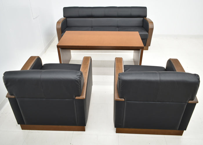 【中古】コクヨ トリエント2 応接4点セット W1775 2024012901【中古オフィス家具】