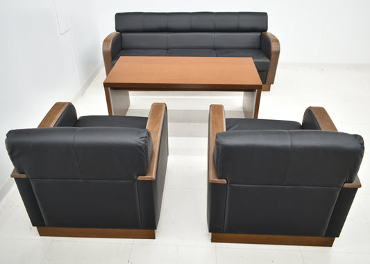 【中古】コクヨ トリエント2 応接4点セット W1775 2024012901【中古オフィス家具】