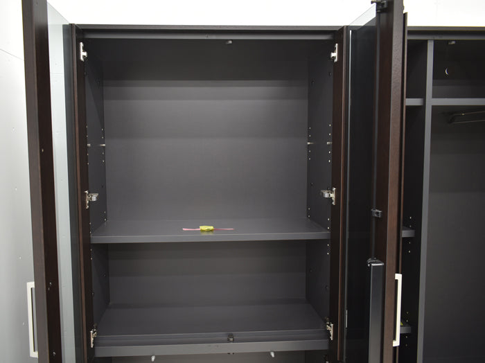 【中古】オカムラ マスターラインII 両開き書庫+ワードローブセット W1840 2024012903【中古オフィス家具】