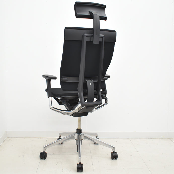 【中古】イトーキ スピーナ エクストラハイバック(可動ヘッドレスト)可動肘 アクティブランバーサポート ポリッシュ 2024021301【中古オフィス家具】