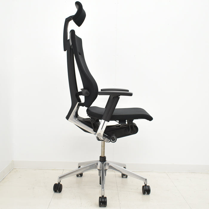 【中古】イトーキ スピーナ エクストラハイバック(可動ヘッドレスト)可動肘 アクティブランバーサポート ポリッシュ 2024021301【中古オフィス家具】