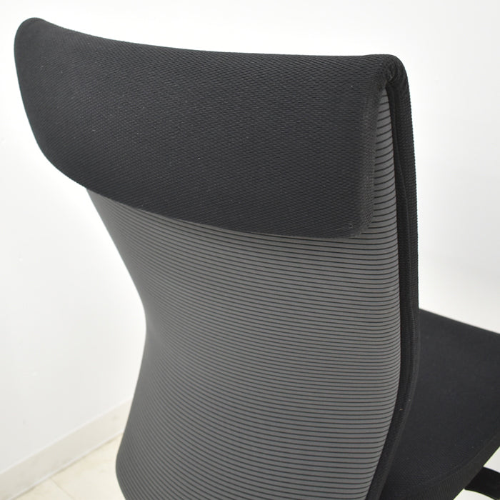 【中古】イトーキ コセールチェア ハイバック ロッキング自動調整タイプ ブラック 2024022801【中古オフィス家具】