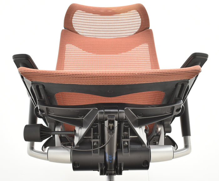 【中古】オカムラ エクストラハイバック 固定ヘッドレスト 可動肘(新型肘パット)ランバーサポート シルバー脚 2024030708【中古オフィス家具】