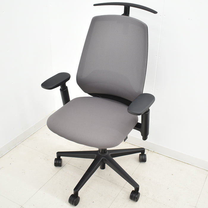 【中古】ウチダ Nimbus ニンバス 可動肘 ハイバック ランバーサポート 2023年製 2024031103【中古オフィス家具】