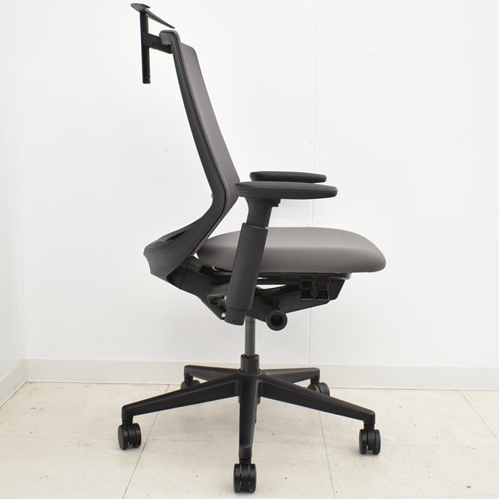 【中古】ウチダ Nimbus ニンバス 可動肘 ハイバック ランバーサポート 2023年製 2024031103【中古オフィス家具】