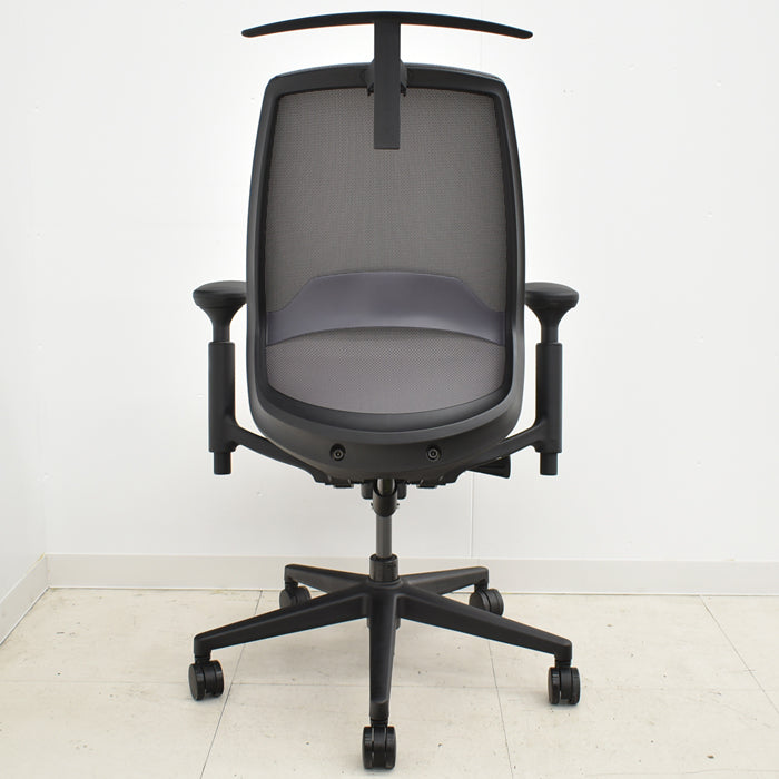 【中古】ウチダ Nimbus ニンバス 可動肘 ハイバック ランバーサポート 2023年製 2024031103【中古オフィス家具】