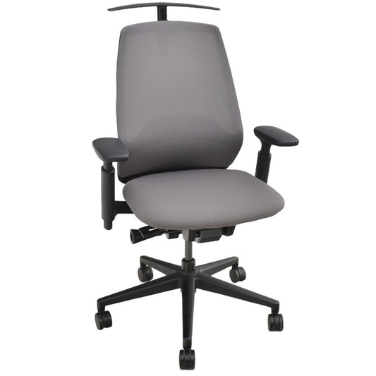 【中古】ウチダ Nimbus ニンバス 可動肘 ハイバック ランバーサポート 2023年製 2024031103【中古オフィス家具】