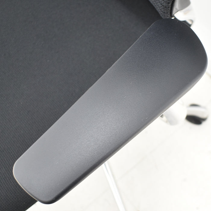 【中古】オカムラ バロン ハイバック 固定肘 ポリッシュ脚 2024033007【中古オフィス家具】【商品画像6】