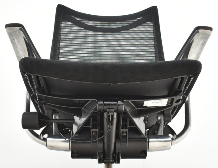 【中古】オカムラ バロン ハイバック 固定肘 ポリッシュ脚 2024033010【中古オフィス家具】【商品画像9】