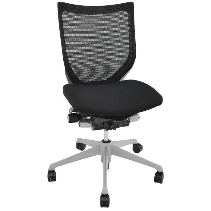 【中古】オカムラ バロン ローバック 肘なし 2019年製 2024033003【中古オフィス家具】【商品画像1】