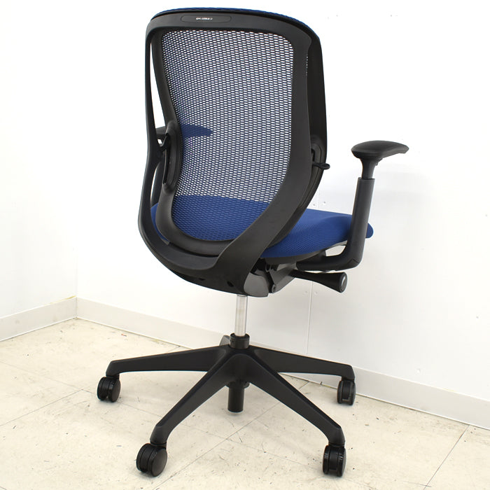 【中古】オカムラ シルフィー ローバック 可動肘 バックカーブアジャスト 前傾機能 2019年製 2024040104【中古オフィス家具】