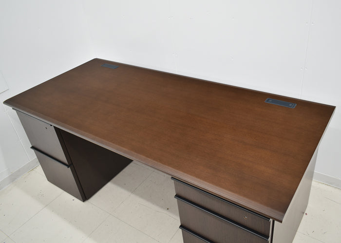 【中古】イトーキ XWシリーズ 役員用両袖机 W1800 2024040402【中古オフィス家具】