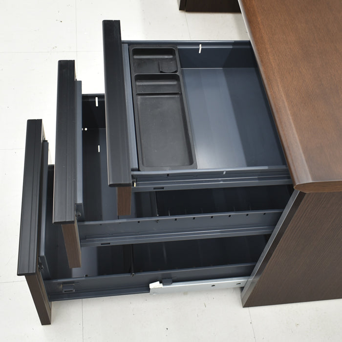 【中古】イトーキ XWシリーズ 役員用両袖机 W1800 2024040402【中古オフィス家具】