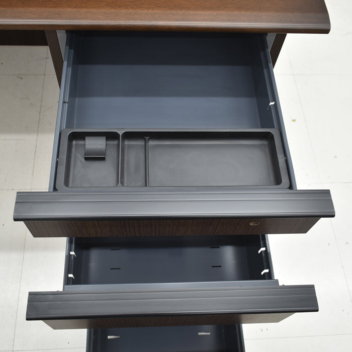 【中古】イトーキ XWシリーズ 役員用両袖机 W1800 2024040402【中古オフィス家具】