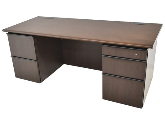 【中古】イトーキ XWシリーズ 役員用両袖机 W1800 2024040402【中古オフィス家具】