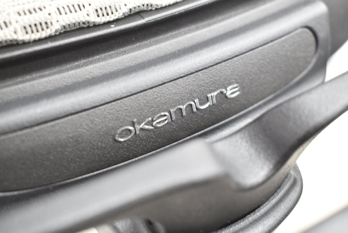 【中古】オカムラ シルフィー ハイバック 可動肘 バックカーブアジャスト 前傾機能 ハンガー 2024040902【中古オフィス家具】