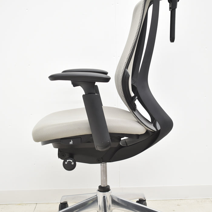 【中古】オカムラ シルフィー ハイバック 可動肘 バックカーブアジャスト 前傾機能 ハンガー 2024040902【中古オフィス家具】