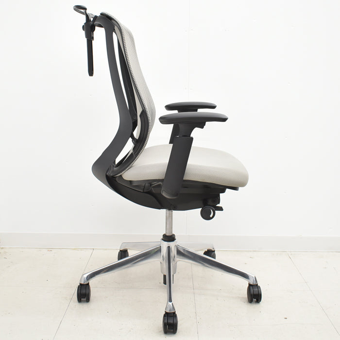 【中古】オカムラ シルフィー ハイバック 可動肘 バックカーブアジャスト 前傾機能 ハンガー 2024040902【中古オフィス家具】