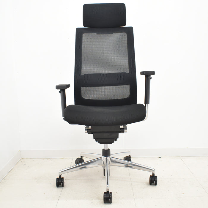 【中古】コクヨ エアフォート ヘッドレスト 可動肘(新型肘パット)エアランバーサポート ポリッシュ 2024042402【中古オフィス家具】【商品画像9】