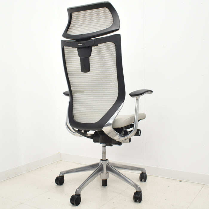 【中古】オカムラ バロン エクストラハイバック 可動ヘッドレスト 固定肘(新型肘パット)ポリッシュ 2024042408【中古オフィス家具】【商品画像17】