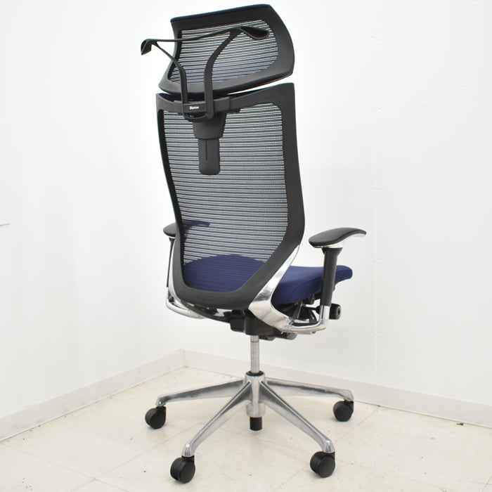 【中古】オカムラ バロン エクストラハイバック 可動ヘッドレスト 可動肘(新型肘パット)ポリッシュ ハンガー 2024042601【中古オフィス家具】【商品画像17】