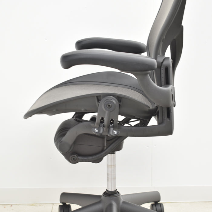 【中古】ハーマンミラー アーロンチェア Bサイズ フル装備 ポスチャーフィット 肘レバータイプ(新型肘パット) 2024042618【中古オフィス家具】【商品画像15】