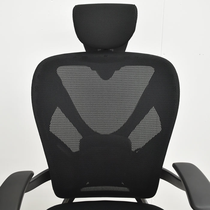 【中古】イナバ エクセア ヘッドレスト(可動式)可動肘 ランバーサポート 2024042705【中古オフィス家具】【商品画像3】