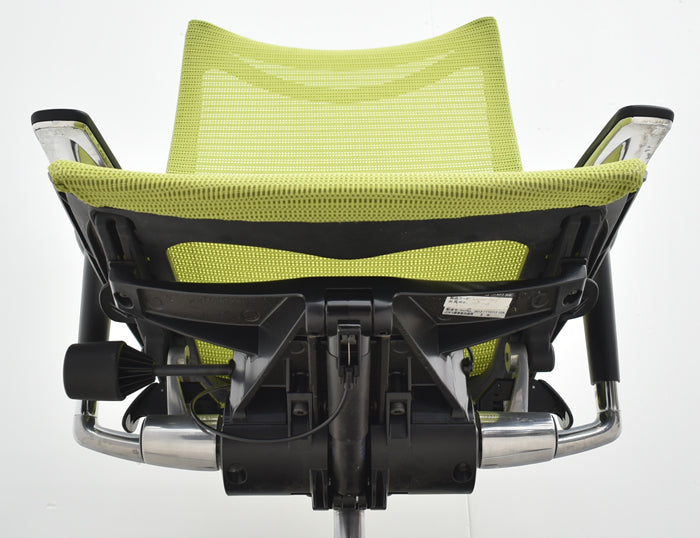 【中古】オカムラ バロン ハイバック 可動肘(新品肘パット)アルミポリッシュ 2024043004【中古オフィス家具】【商品画像10】