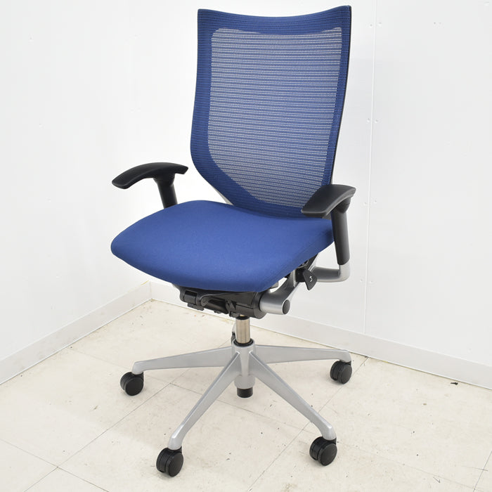 【中古】オカムラ バロン ハイバック 可動肘(新型肘パット) 2024043006【中古オフィス家具】【商品画像2】
