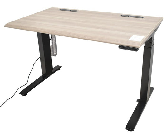 【中古】オカムラ スイフト 電動昇降デスク コントロールパネルインジゲーター付ボタンタイプ スムースフォルムエッジ 2018年製 W1150 2024051102【中古オフィス家具】【商品画像1】