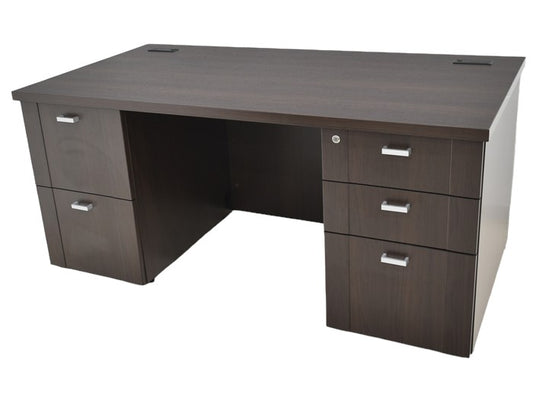 【中古】コクヨ マネージメントS350 両袖デスク 2021年製 W1600 2024051104【中古オフィス家具】【商品画像1】