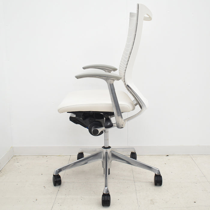 【中古】オカムラ バロン ハイバック 固定肘 グラデーションメッシュ ポリッシュ 2024051301【中古オフィス家具】【商品画像14】