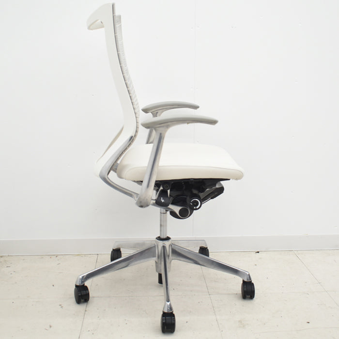 【中古】オカムラ バロン ハイバック 固定肘 グラデーションメッシュ ポリッシュ 2024051301【中古オフィス家具】【商品画像16】
