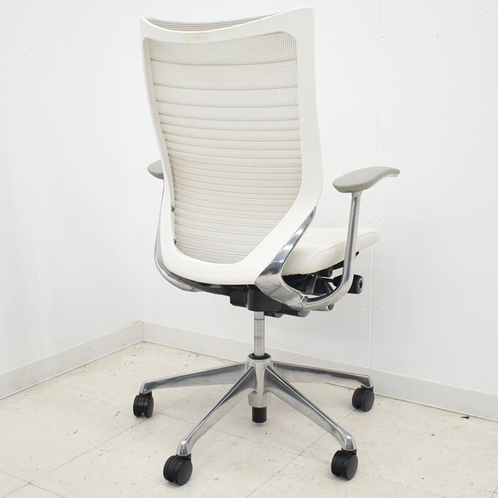 【中古】オカムラ バロン ハイバック 固定肘 グラデーションメッシュ ポリッシュ 2024051301【中古オフィス家具】【商品画像18】