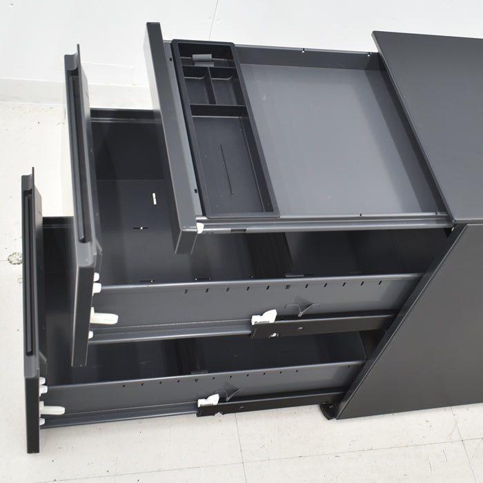 【中古】コクヨ GXシリーズ 3段ワゴン W395 2024051406【中古オフィス家具】【商品画像5】