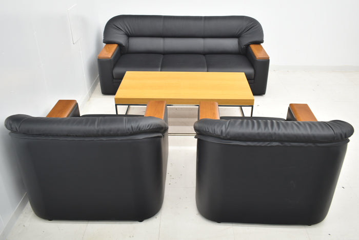 【中古】プラス 応接4点セット W1680 2024051602【中古オフィス家具】【商品画像3】