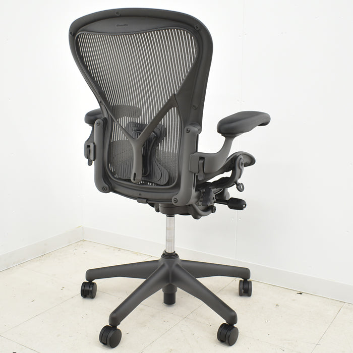 【中古】ハーマンミラー Hermanmilller アーロンチェア Bサイズ フル装備 ポスチャーフィット 肘レバータイプ 2024051703【中古オフィス家具】【商品画像16】
