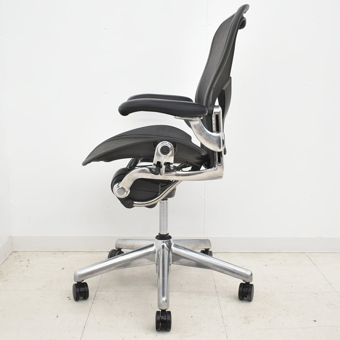 【中古】ハーマンミラー アーロンチェア Bサイズ フル装備 ポスチャーフィット ポリッシュ 2024052301【中古オフィス家具】【商品画像10】