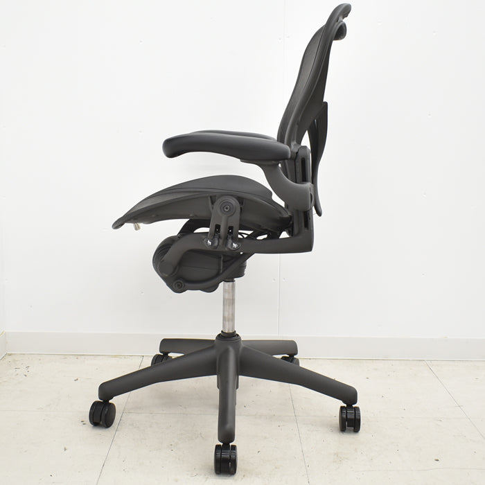 【中古】ハーマンミラー アーロンチェア Bサイズ フル装備 ポスチャーフィット 肘レバータイプ 2024052303【中古オフィス家具】【商品画像12】