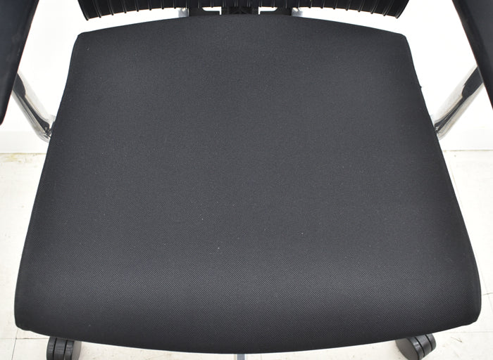 【中古】イトーキ スピーナ 固定肘 エラストマーバック ポリッシュ アクティブランバーサポート 2024060702【中古オフィス家具】