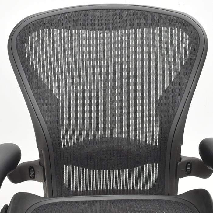 【中古】ハーマンミラー Hermanmilller アーロンチェア Bサイズ フル装備 ランバーサポート 2024060802【中古オフィス家具】